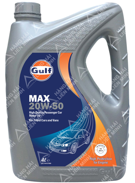 Max 20W40 - 4L - Dầu Nhờn Gulf Oil - Công Ty Cổ Phần Hàng Hải Liên Minh